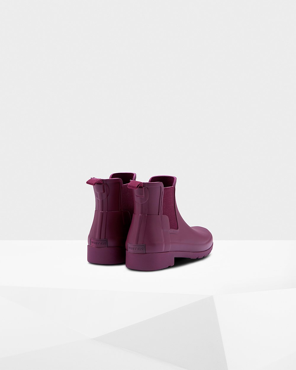 Botas Chelsea Hunter Feminina Roxo - Refined Slim Fit - 96OZSHIFG